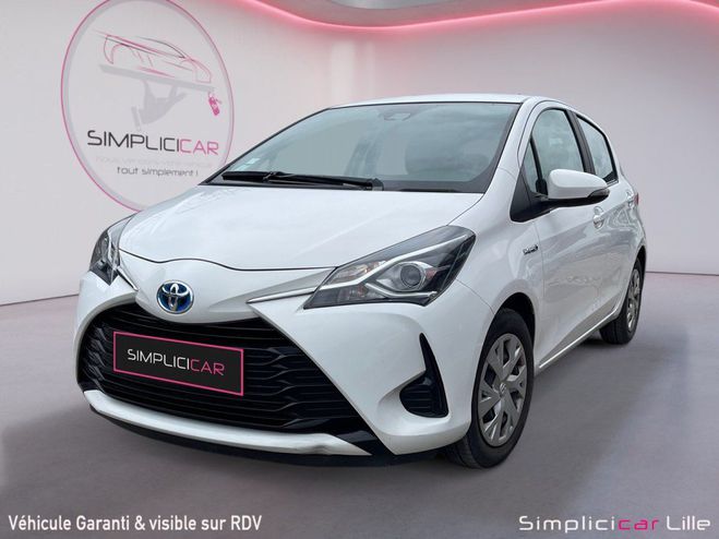 Toyota Yaris pro hybride rc18 france faible kilometra BLANC de 2018