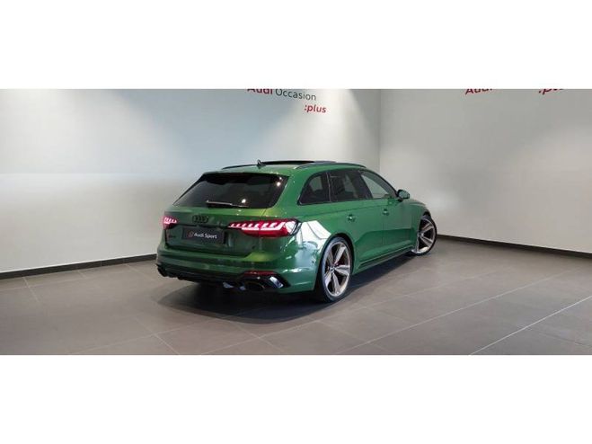 Audi A4 Avant RS4 V6 2.9 TFSI 450 ch Tiptronic 8 Vert Mtallis de 2022