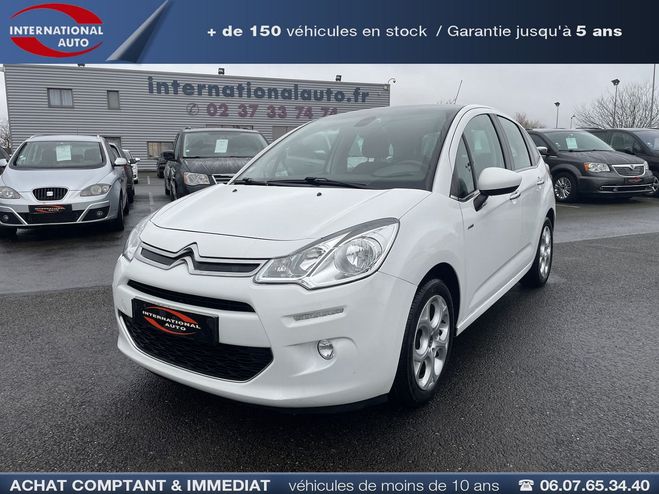 Citroen C3 1.2 VTI PURETECH EXCLUSIVE BLANC de 2014