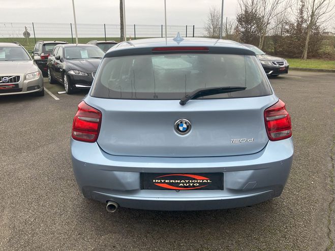 BMW Serie 1 (F21/F20) 120D 184CH LOUNGE 5P BLEU CLAIR  de 2014