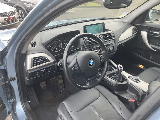 BMW Serie 1 (F21/F20) 120D 184CH LOUNGE 5P BLEU CLAIR  de 2014