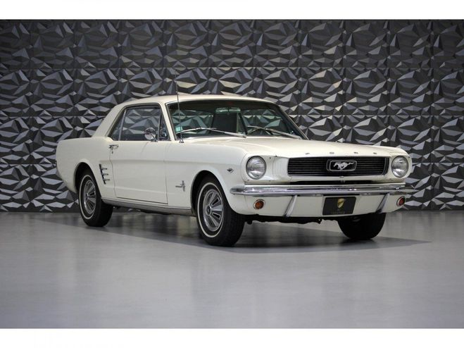 Ford Mustang Coup 1966 - V8 289 CI Code C BLANC de 1966