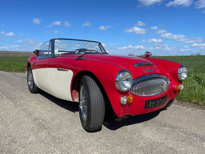 Austin healey 3000 BJ8 MKII 6 cylindres Strawberry Red de 1966