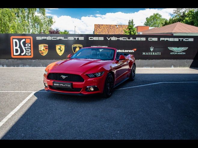 Ford Mustang 2.3 EcoBoost 317ch Cabriolet ROUGE RACE Verni de 2015