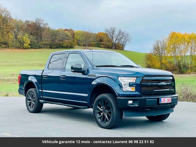 Ford F150 lariat ethanol supercrew 4x4 tout compri Bleu de 2017