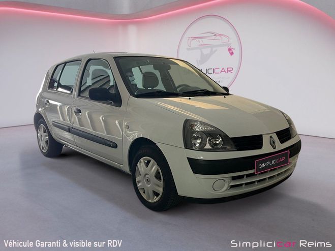 Renault Clio 1.2 campus essence ou gpl crit air 1 re  BLANC de 2005
