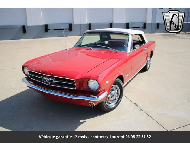 Ford Mustang 289 v8 1965 tout compris Rouge de 1965
