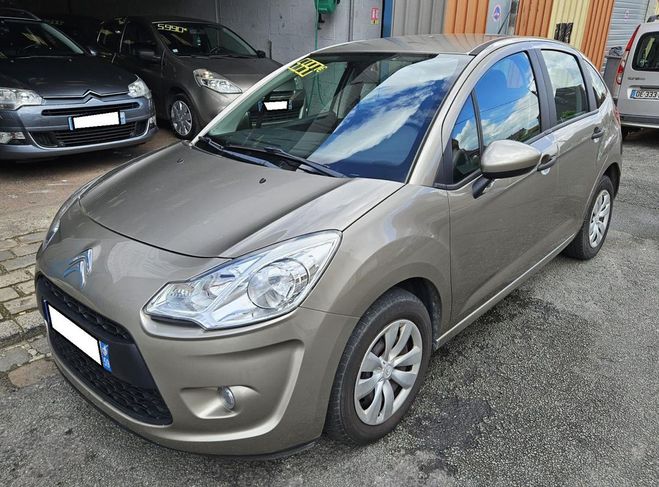 Citroen C3 1,1 essence 4cv (60cv) Beige de 2010