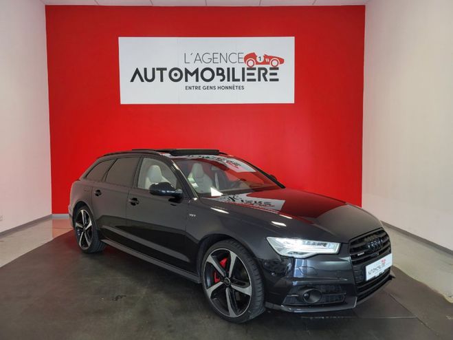 Audi A6 Avant 3.0 V6T BITDI 326 COMPETITION QUAT Noir de 2016