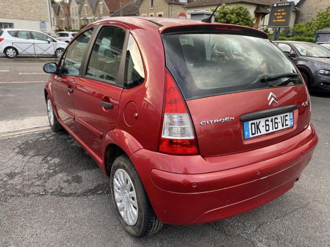 Citroen C3 1.4 HDi - 70 Pack + Clim ROUGE FONCE de 2008
