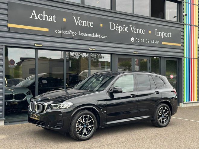 BMW X3 xDrive30e 292ch M Sport Saphirschwarz Mtalise de 2024