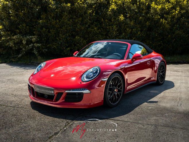 Porsche 911 991 Phase 1 Carrera 4 GTS Cabriolet - 3. Rouge Carmin de 2015