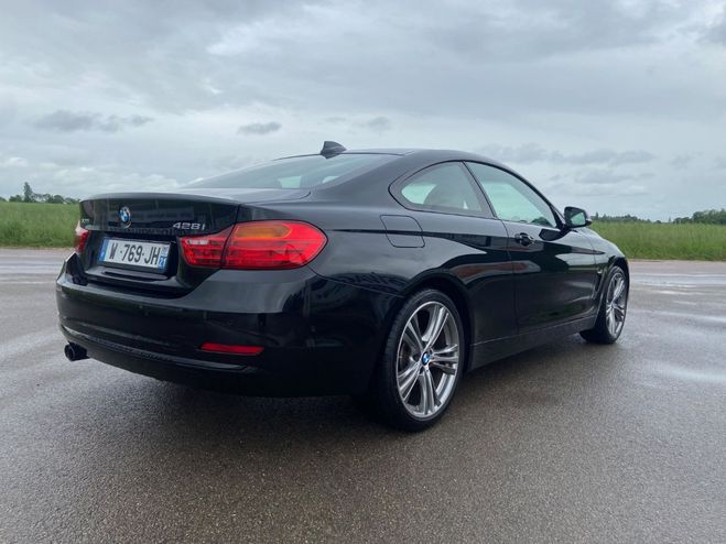 BMW Serie 4 428i XDrive 245cv Sport Line 1re Main Noir Mtallis Blacksapphire de 2015