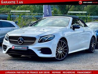  Voir détails -Mercedes Classe E V CABRIOLET 300 AMG LINE 245 CV à Nice (06)