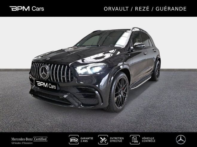 Mercedes GLE 63 S AMG 612ch+22ch EQ Boost 4Matic+ 9G- Noir Obsidienne de 2021