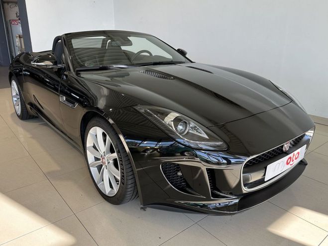 Jaguar F-Type CABRIOLET 3.0 V6 340CH BVA8 Noire Santorini de 2016