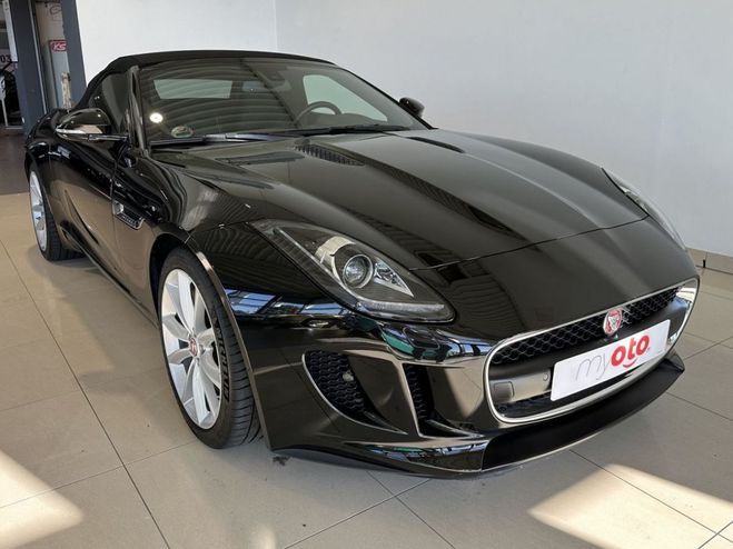Jaguar F-Type CABRIOLET 3.0 V6 340CH BVA8 Noire Santorini de 2016