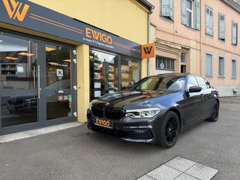  Voir détails -BMW Serie 5 2.0 520 D 190 WHITE M SPORT BVA CAMERA V à Colmar (68)