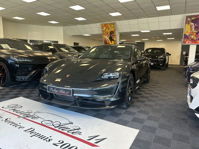 Porsche Taycan TURBO 680 CV LOA 980?/mois Chargeur Emba Gris de 2020