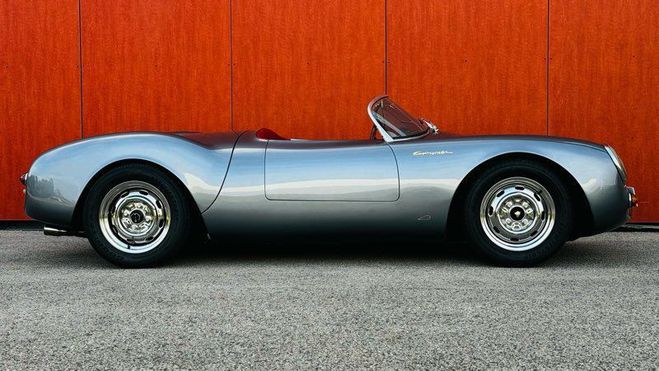 Porsche 550 spyder chamonix replica Argent de 1988