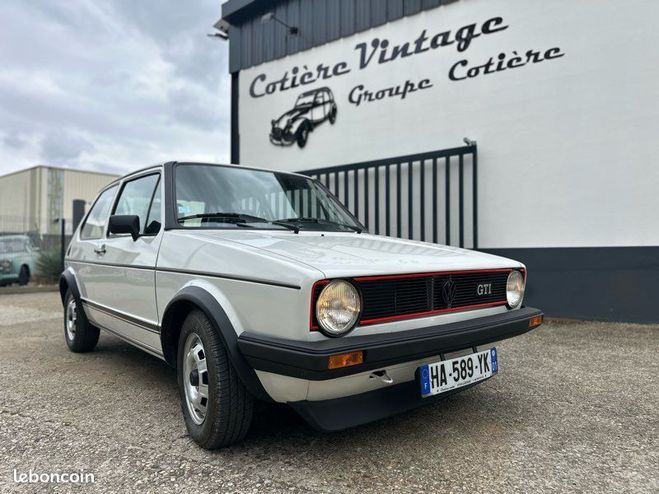 Volkswagen Golf Destokage 1800 GTI rabbit MK1 Blanc de 1983