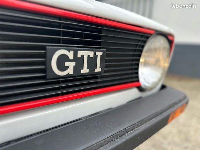 Volkswagen Golf Destokage 1800 GTI rabbit MK1 Blanc de 1983