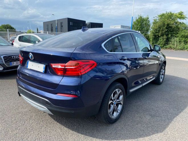 BMW X4 (F26) XDRIVE20DA 190CH XLINE Bleu de 2015