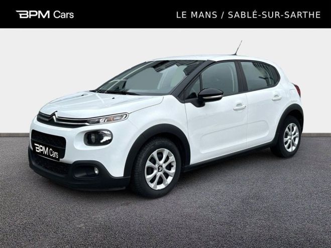 Citroen C3 St 1.6 BlueHDi 100ch S&S Feel 8250HT Blanc de 2018