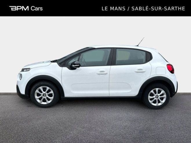 Citroen C3 St 1.6 BlueHDi 100ch S&S Feel 8250HT Blanc de 2018