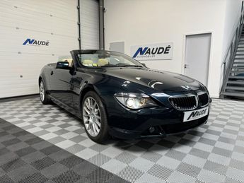  Voir détails -BMW Serie 6 630CI CABRIOLET 3.0 258 CH E64 BVA6 INDI à Chaponost (69)