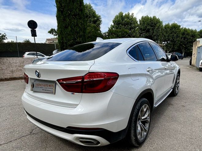 BMW X6 F16 xDrive30d 258 ch Lounge Plus A Blanc de 2017