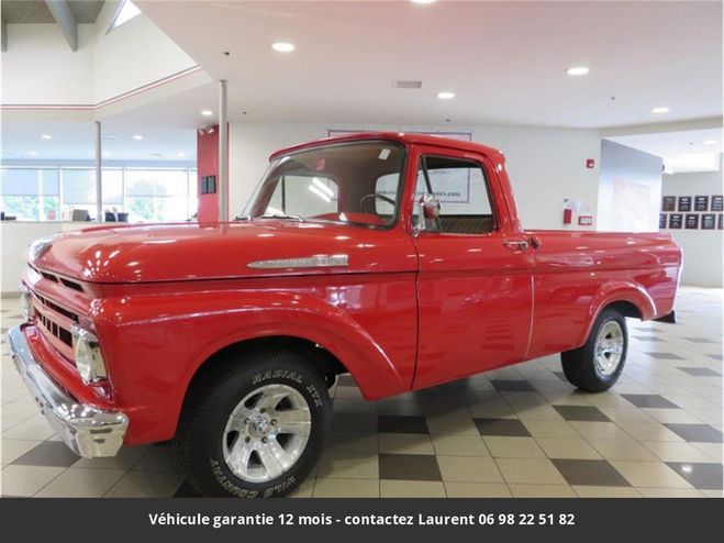 Ford F100 302 ci v8 1961 tout compris Rouge de 1961