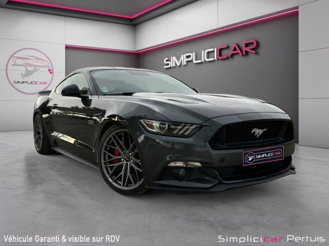 Ford Mustang FASTBACK V8 5.0 421 GT 50th anniversaire Vert Nacr de 2015