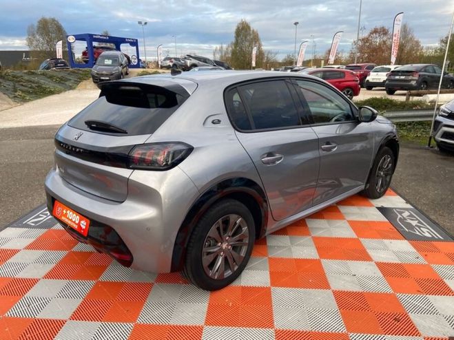 Peugeot 208 ELECTRIQUE 136 ALLURE PACK GPS Camra AD Gris Clair de 2021