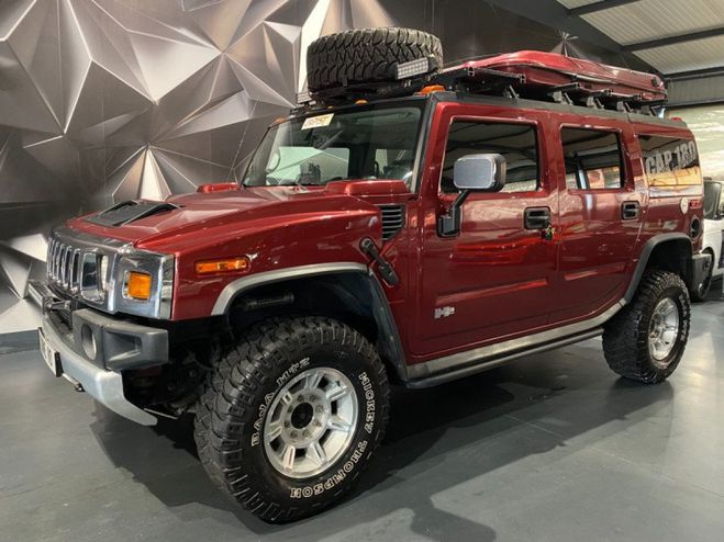 Hummer H2 6.0 V8 BA HYDRA-MATIC Rouge de 2004