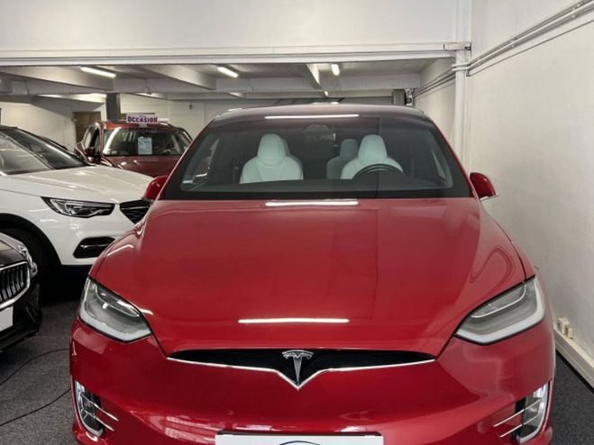 Tesla Model X Performance Ludicrous plus Raven ROUGE de 2020