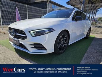  Voir détails -Mercedes Classe A 2.0 220 D 190 AMG LINE 8G-DCT BVA HISTOR à Rouen (76)