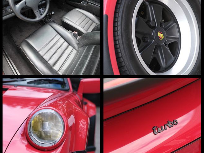 Porsche 911 Turbo 3.3 Rot de 1988