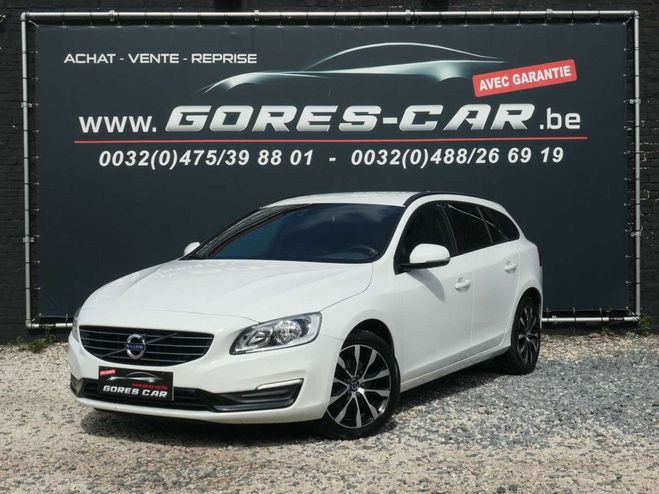 Volvo V60 2.0 D2 Dynamic Edition 1 ER PROP.-CUIR-G Blanc Mtallis de 