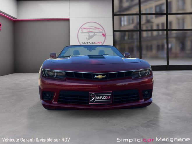 Chevrolet Camaro CABRIOLET V8 6.2 405ch A GARANTIE 12 MOI Bordeau de 2013