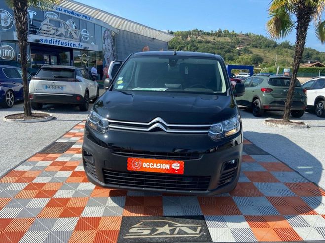 Citroen Berlingo FOURGON BlueHDi 100 DRIVER GPS Camra Bo Noir de 2019