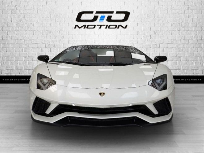 Lamborghini Aventador S Roadster 6.5 V12 740 Blanc Baloon de 2018