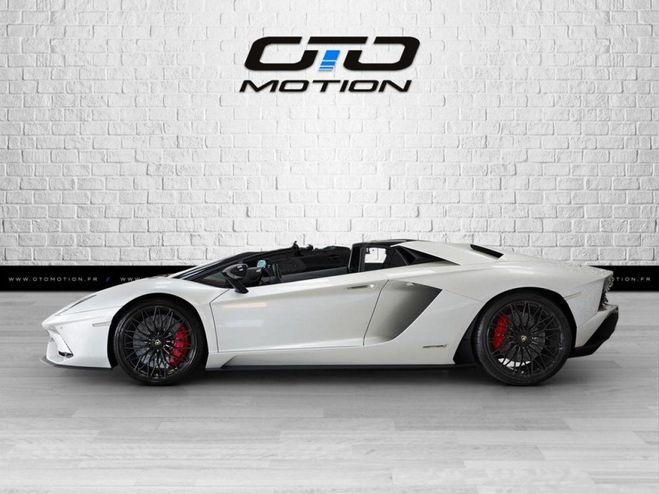 Lamborghini Aventador S Roadster 6.5 V12 740 Blanc Baloon de 2018