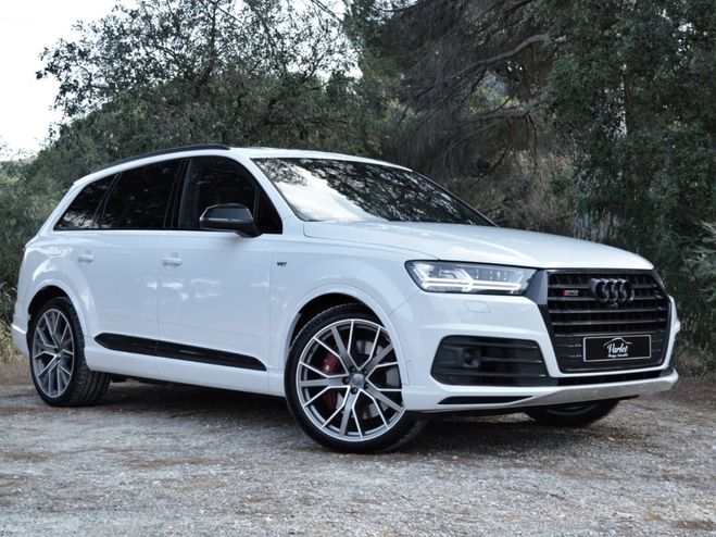 Audi SQ7 EXCEPTIONNEL 4M 4.0 V8 TDI 435ch BVA8 2E Blanc Glacier Metal de 2017