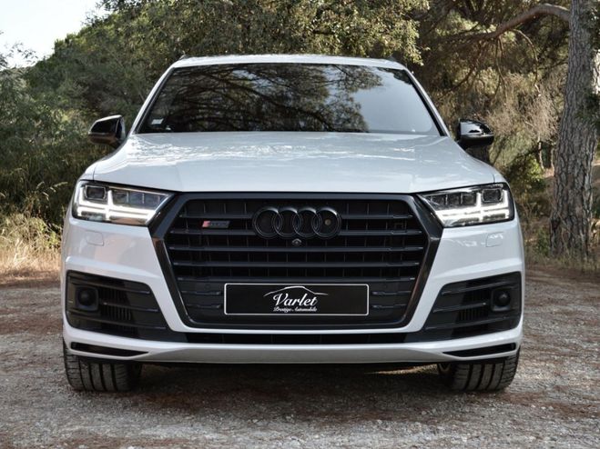 Audi SQ7 EXCEPTIONNEL 4M 4.0 V8 TDI 435ch BVA8 2E Blanc Glacier Metal de 2017