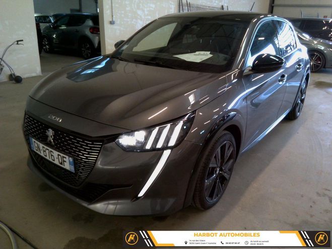 Peugeot 208 1.2 puretech 130cv eat8 gt + adml + pack Gris platinium / toit noir de 2023