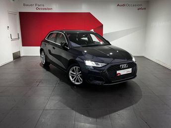  Voir détails -Audi A3 Sportback 40 TFSIe 204 S tronic 6 Design à Paris (75)