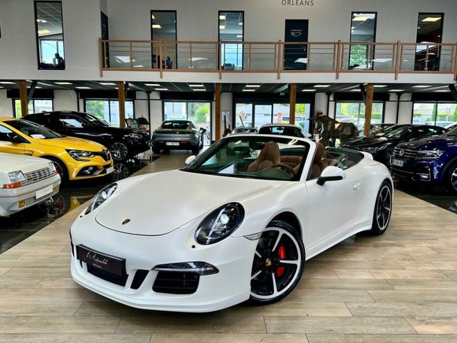 Porsche 911 cabriolet type 991 4s 3.8 400 bvm6 confi Blanc de 2013