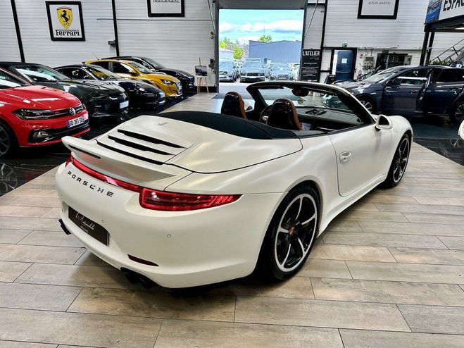 Porsche 911 cabriolet type 991 4s 3.8 400 bvm6 confi Blanc de 2013