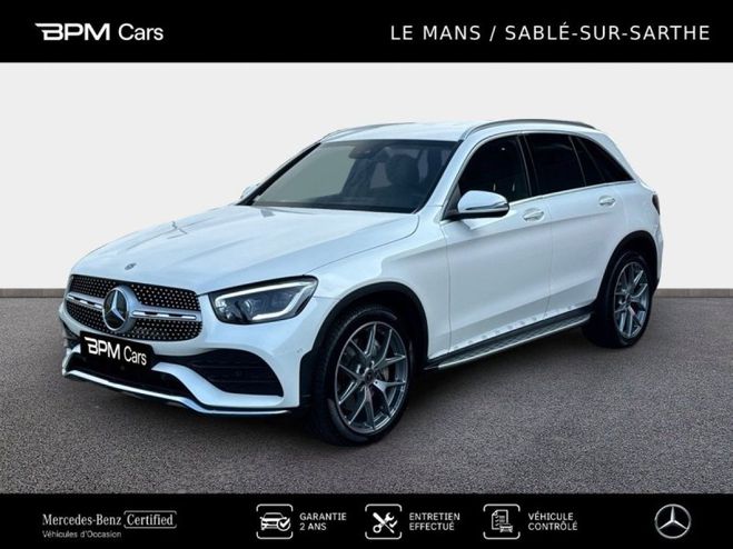 Mercedes GLC 220 d 194ch AMG Line 4Matic 9G-Tronic Blanc Diamant Brillant Designo de 2021